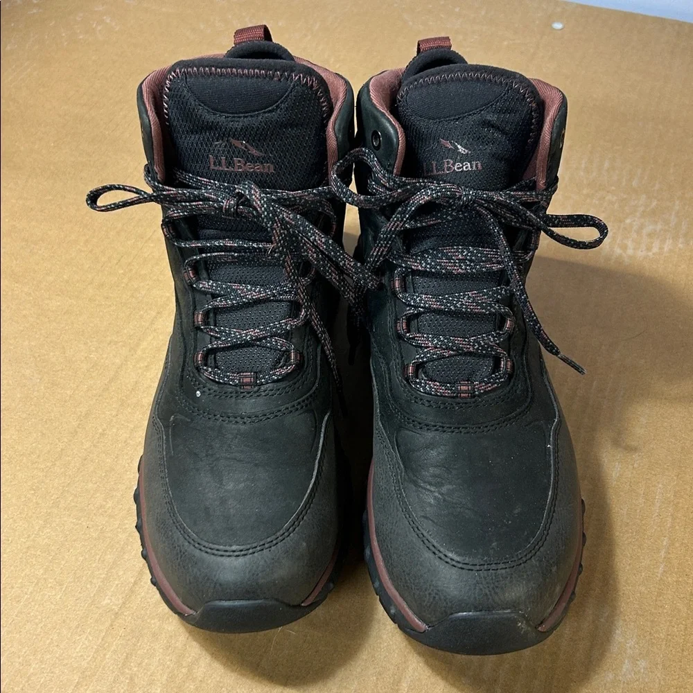 L.L. Bean Snowfield Insulated Mid Boots‎ Size 9 Hiking Camping Gorp Outdoors
